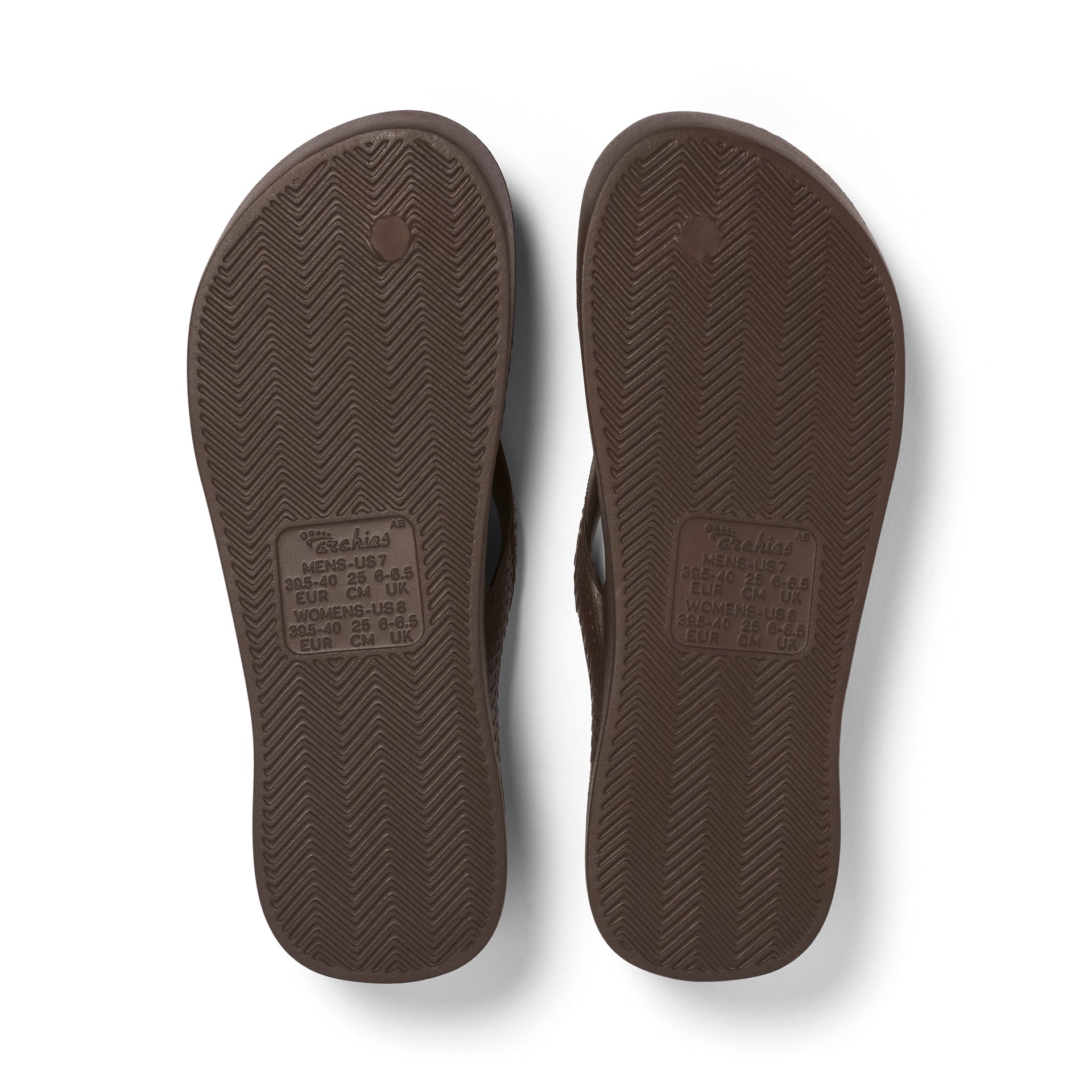 Archies Flip Flops - Brown