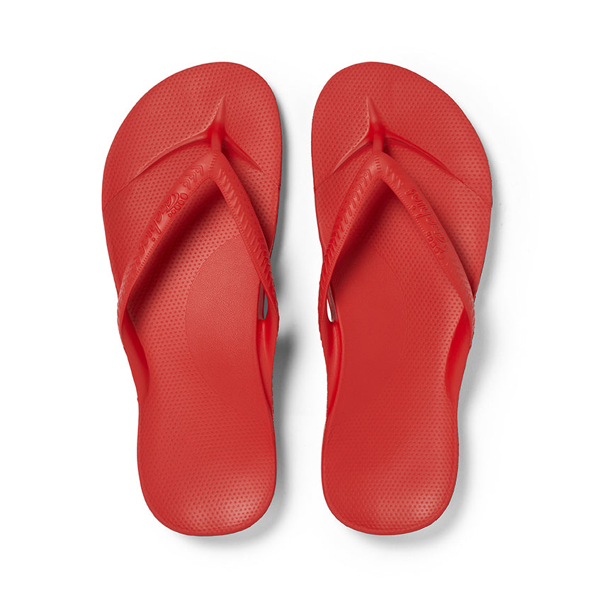Archies Flip Flops - Chilli Red (Limited Edition)
