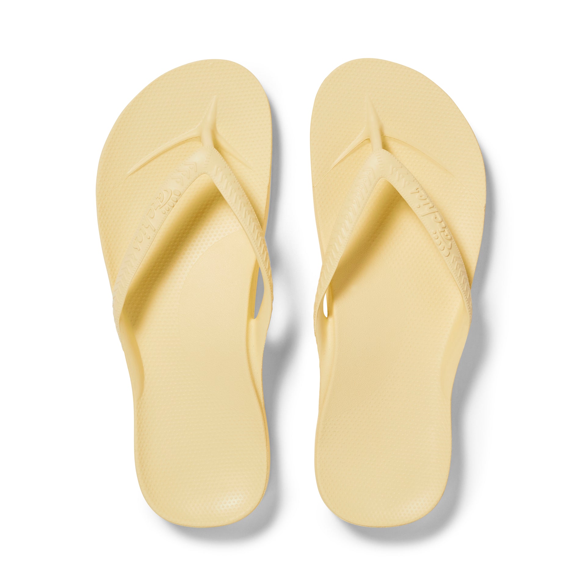 Archies Flip Flops - Lemon