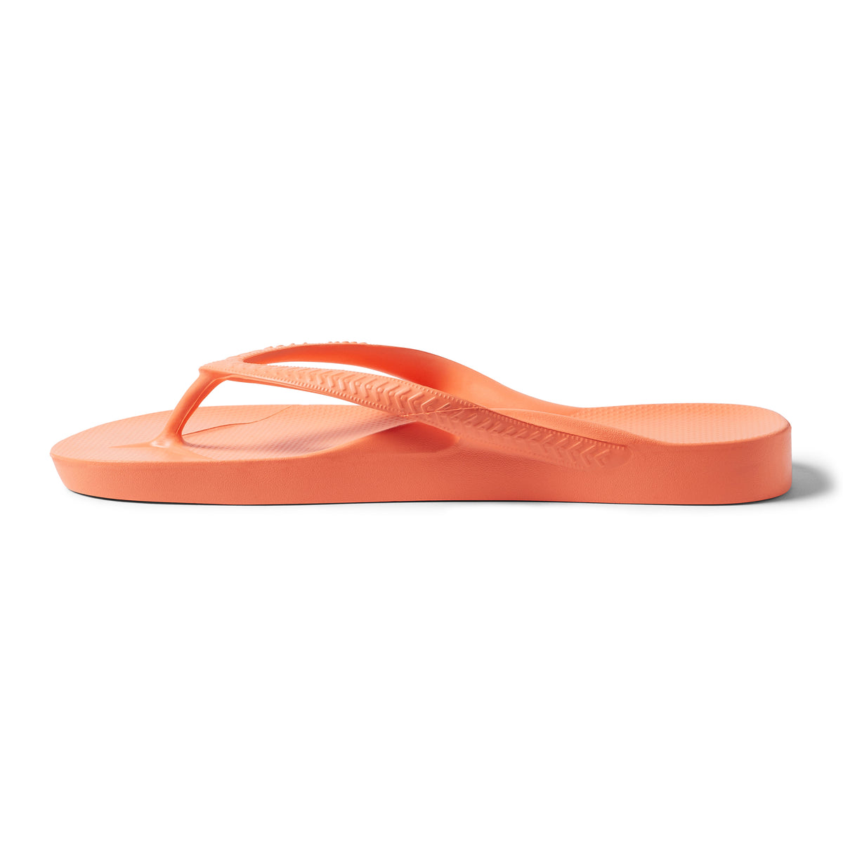 Archies flip flops in Perzik, zijaanzicht (links)